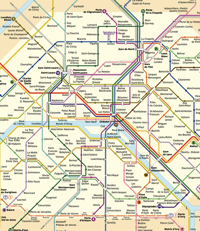 paris metro carte